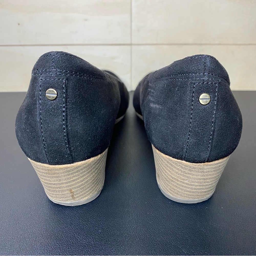 Dr Scholls Be Flex Slip-On Wedge Black Women's Size 8.5 Shoes M - Picture 6 of 10